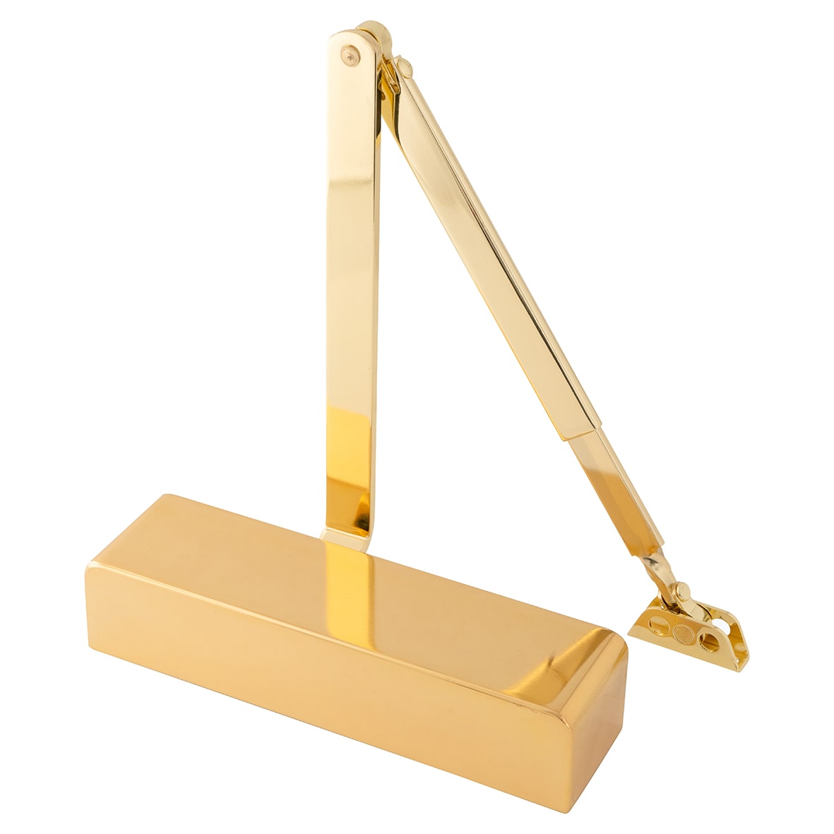 93 Series Overhead Fire Door Closer - Power Size 2-4 - Push/Pull Mounting - Polished Brass - view 3