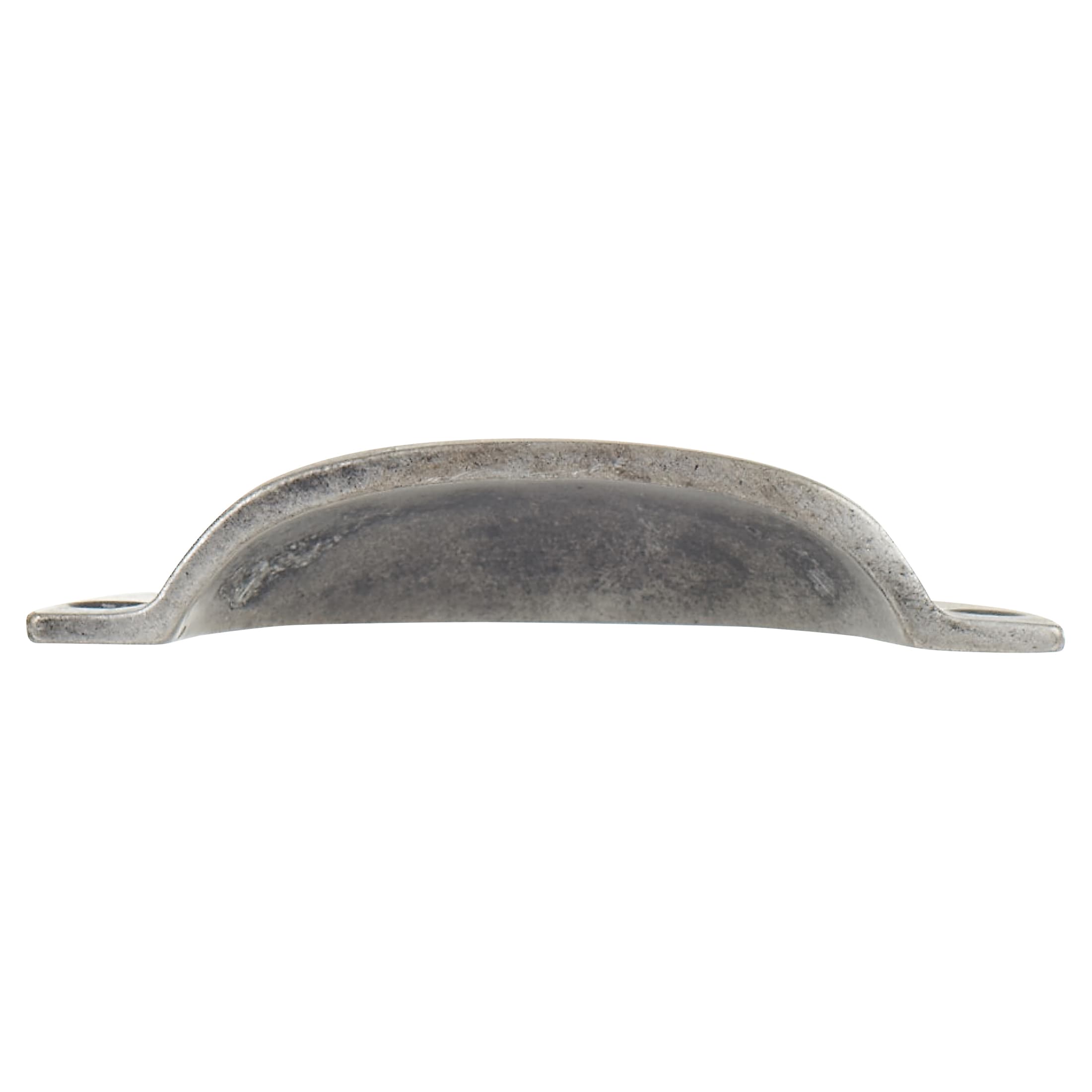 Vintage Cabinet Cup Handle - 89mm Centres - Pewter Effect - view 3