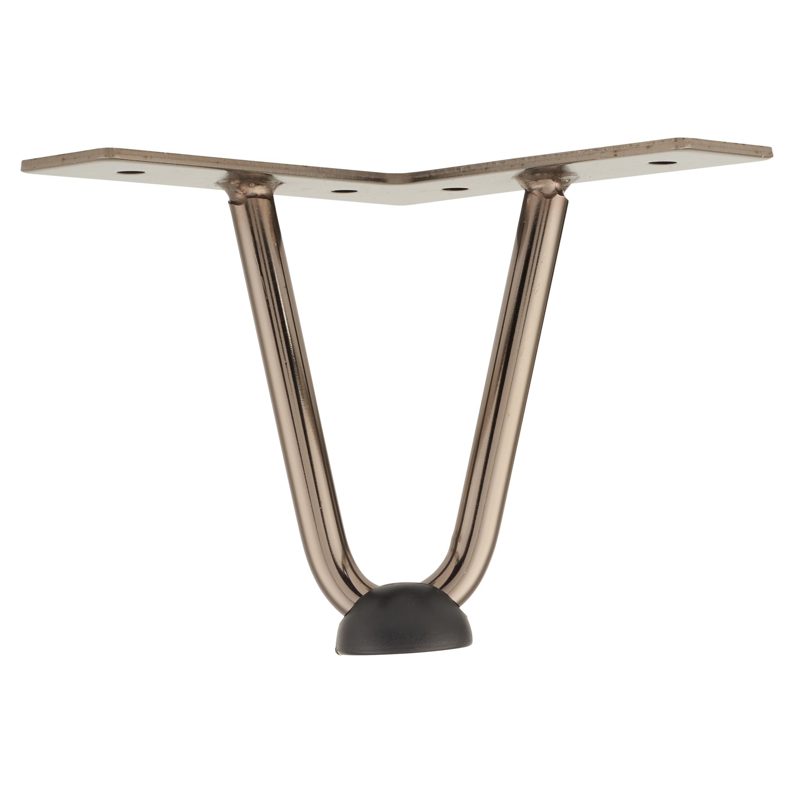 Hairpin Leg - 2 Pin - 100mm Height - Gun Metal - view 3