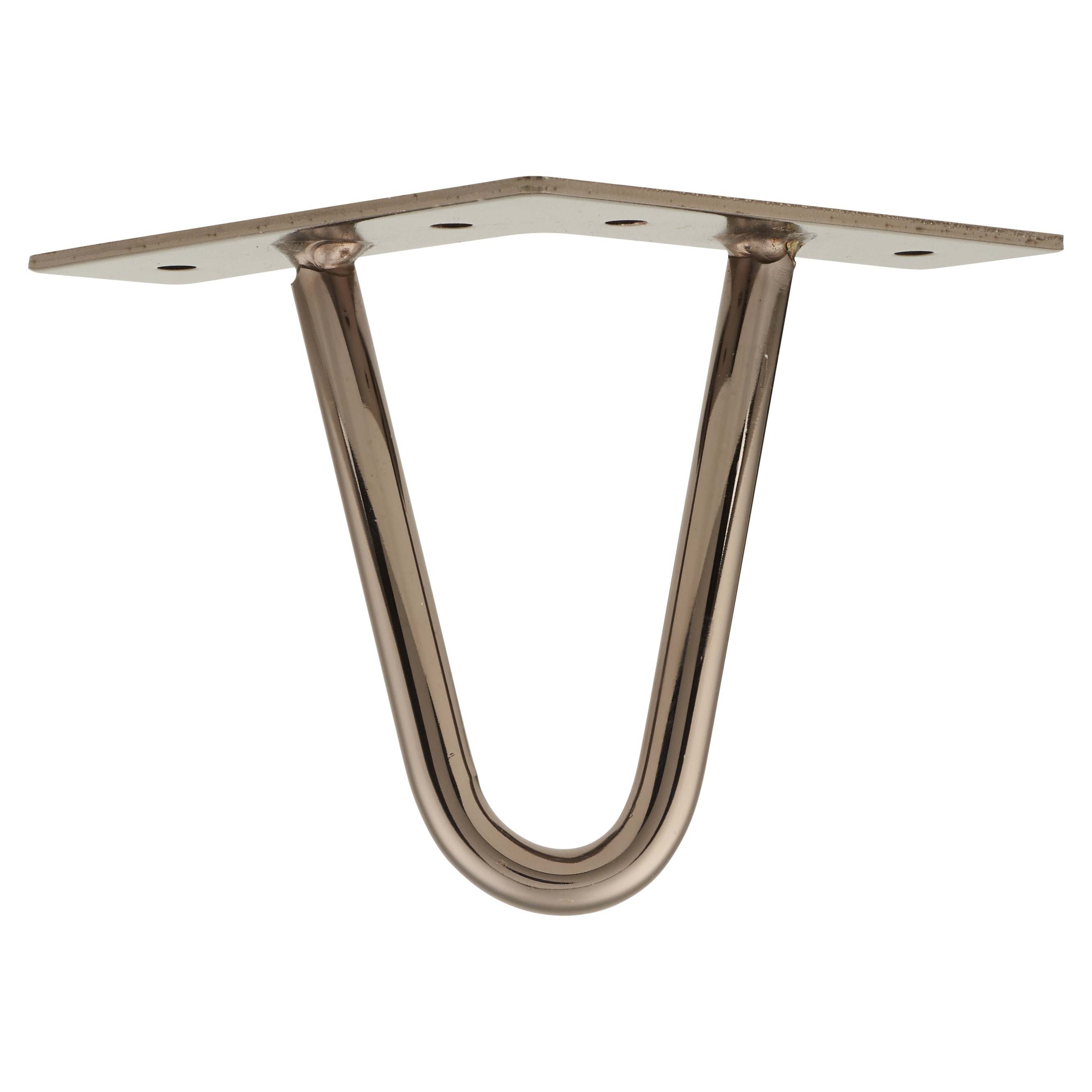 Hairpin Leg - 2 Pin - 100mm Height - Gun Metal - view 4