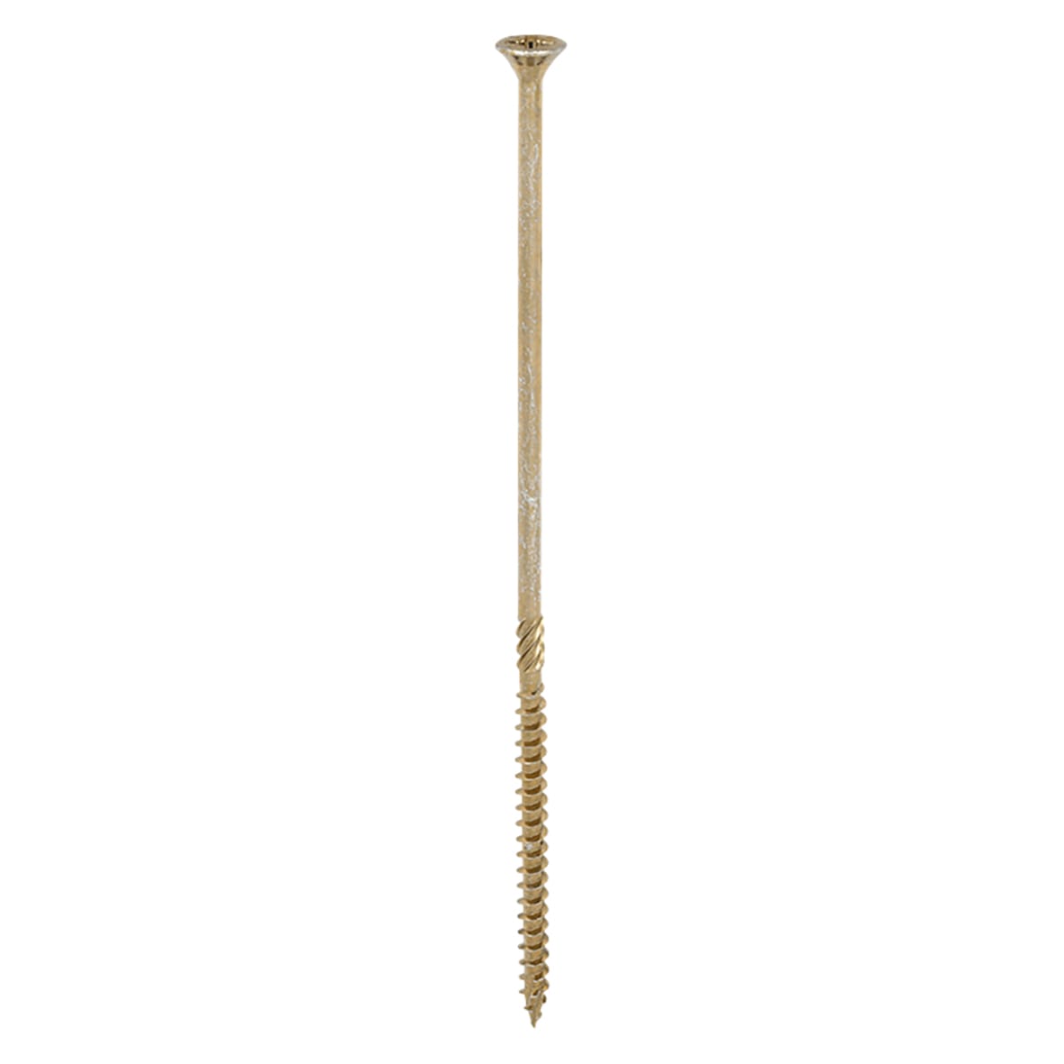 C2 Strong-Fix Pozi Double Countersunk Wood Screws - 6.0 x 180mm - Yellow Zinc - Pack of 100 - view 2