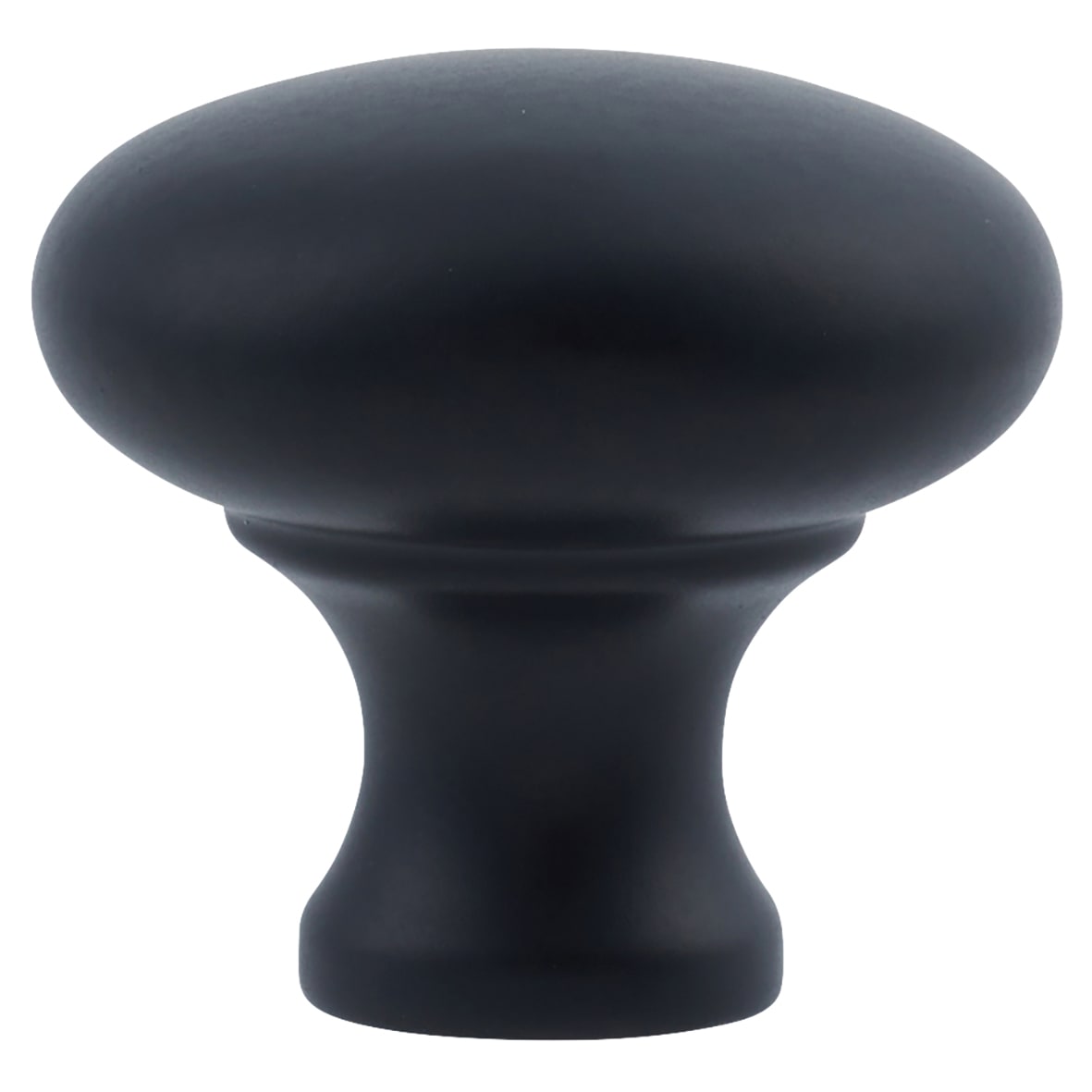 Wade Round Cabinet Knob - 32mm Diameter - Matt Black - view 2