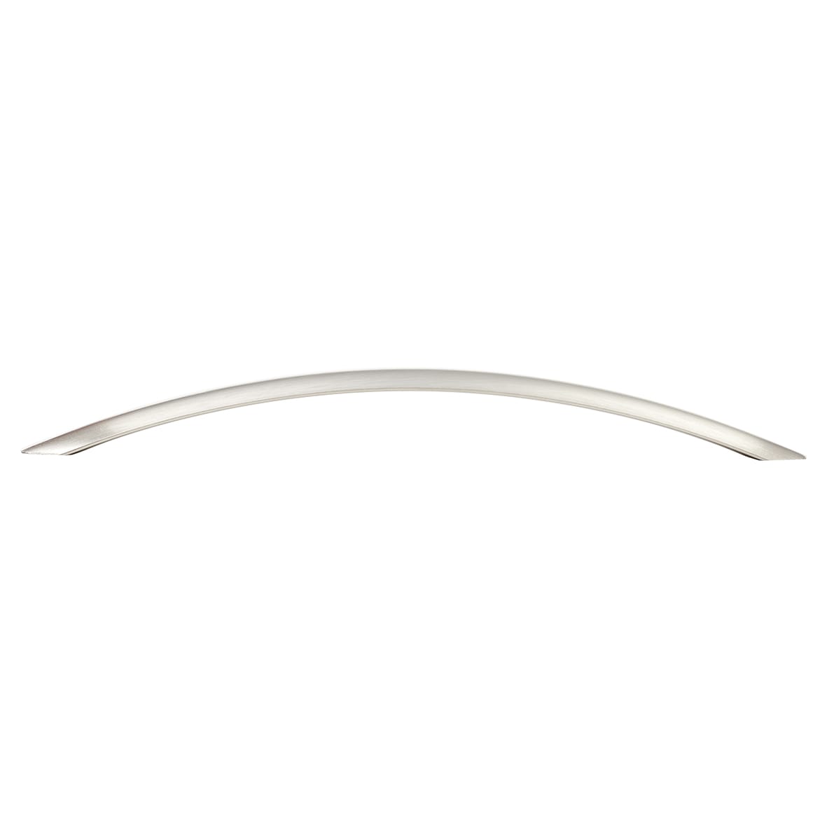 Libra Bow Cabinet Pull Handle - 224mm Centres - Satin Nickel - view 2