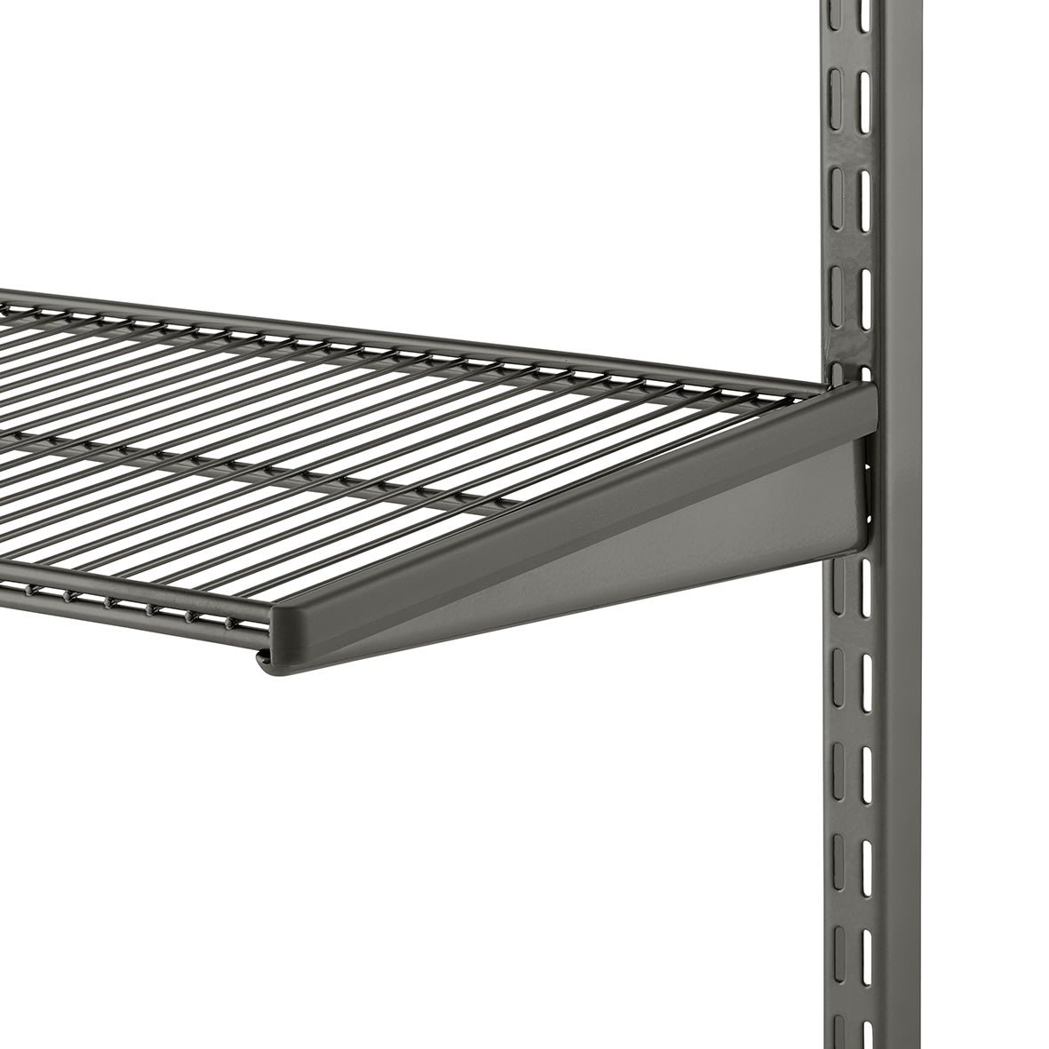 Top Track System - Click In Bracket Cover - 420mm Length - Right - Graphite - view 2
