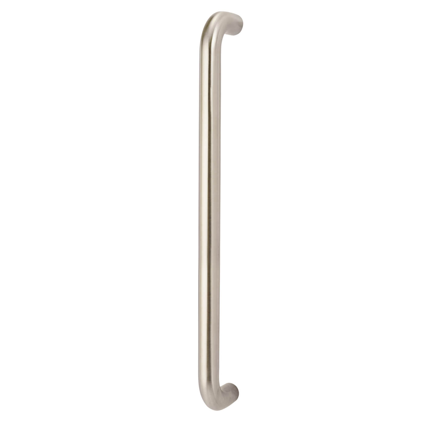 Satin Stainless Steel 30mm D-Bar Door Pull Handle - Bolt Fix - 600mm Centres - view 2