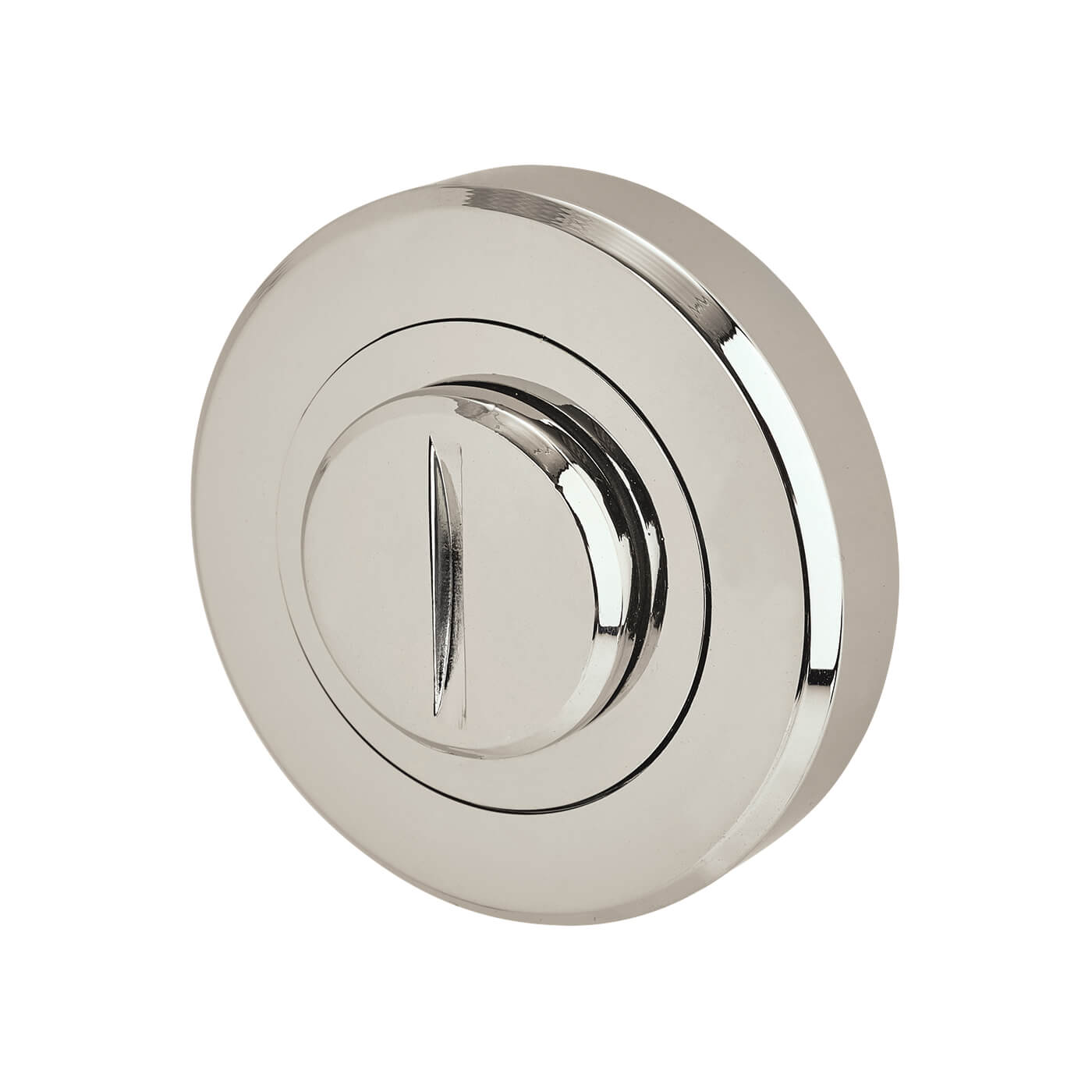 Brass Bathroom Turn & Release - 50mm Diameter - Oval - Polished Chrome - view 4