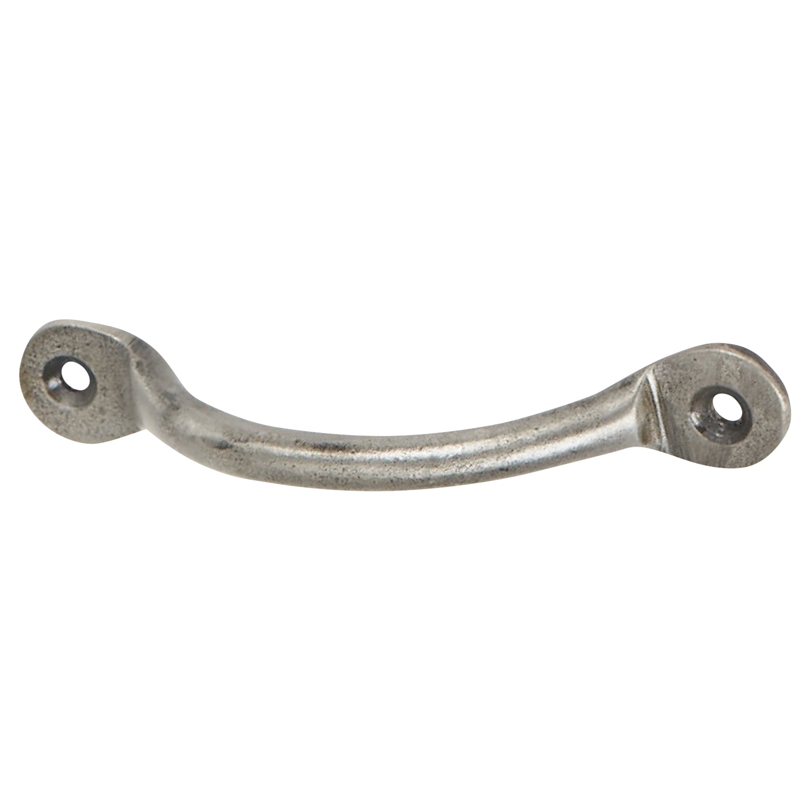 Bean Bow Cabinet Pull Handle - 88mm Centres - Pewter Effect - view 2