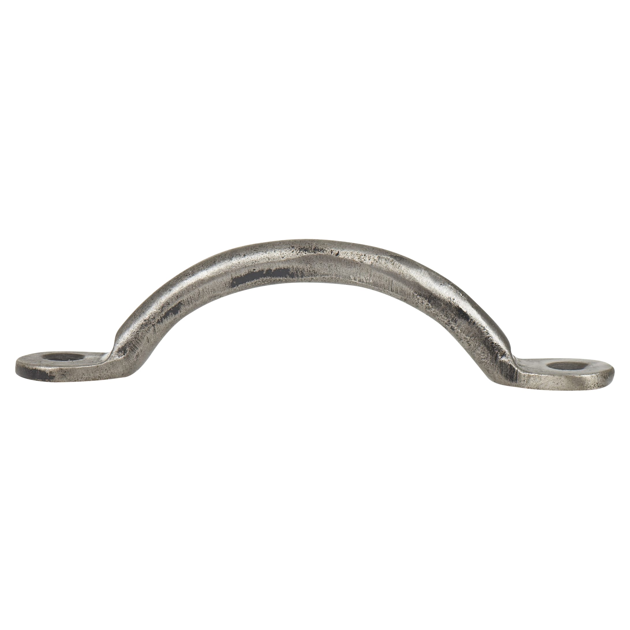 Bean Bow Cabinet Pull Handle - 88mm Centres - Pewter Effect - view 3