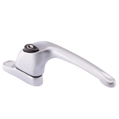 uPVC/Timber Maxim Espagnolette Locking Multipoint Window Handle - Right Hand - Satin Chrome - view 2