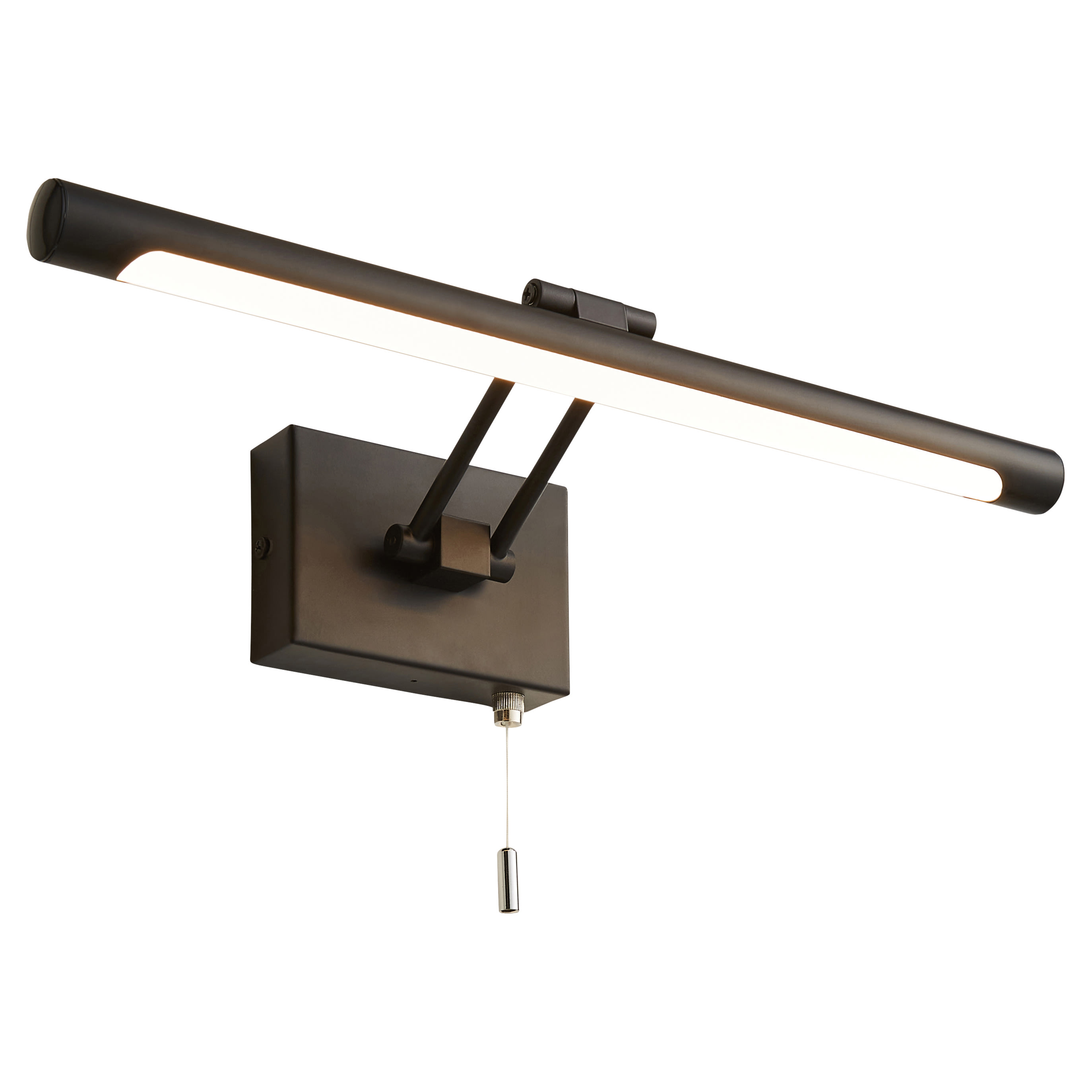 Forum Spa Chai 8W LED Picture/Mirror Bathroom Wall Light - IP44 - 3000K Warm White - Matt Black - view 2