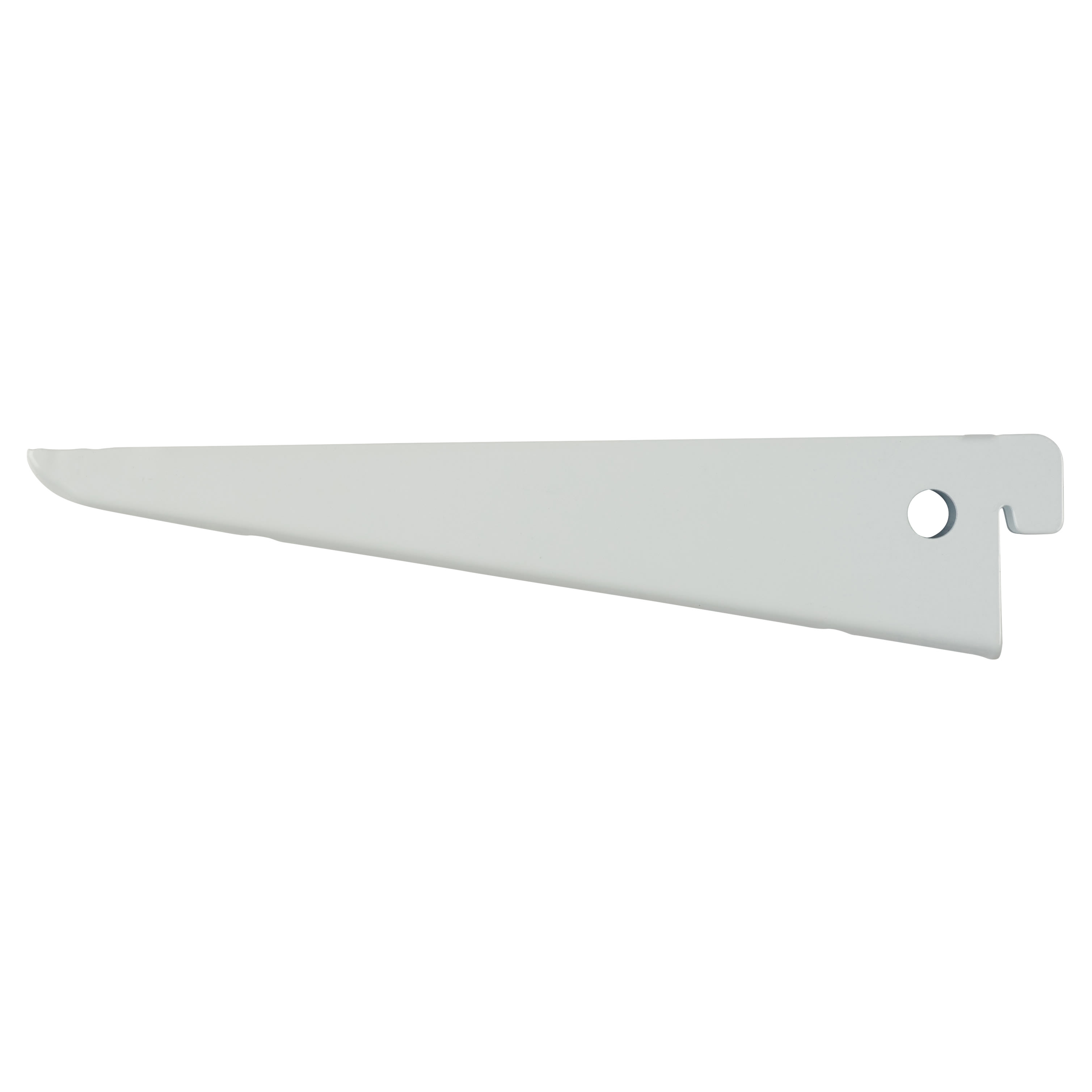 Twin Slot Shelf Bracket - 170mm Length - White - view 3
