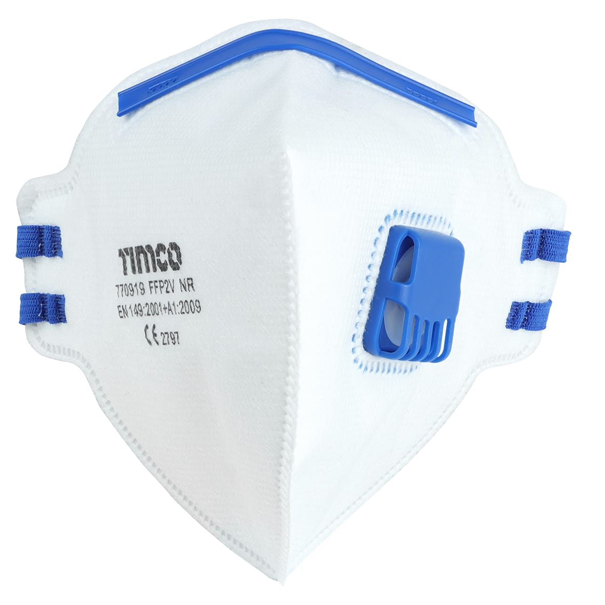 Fold Flat Valved Mask - - Pack of 3 - view 3