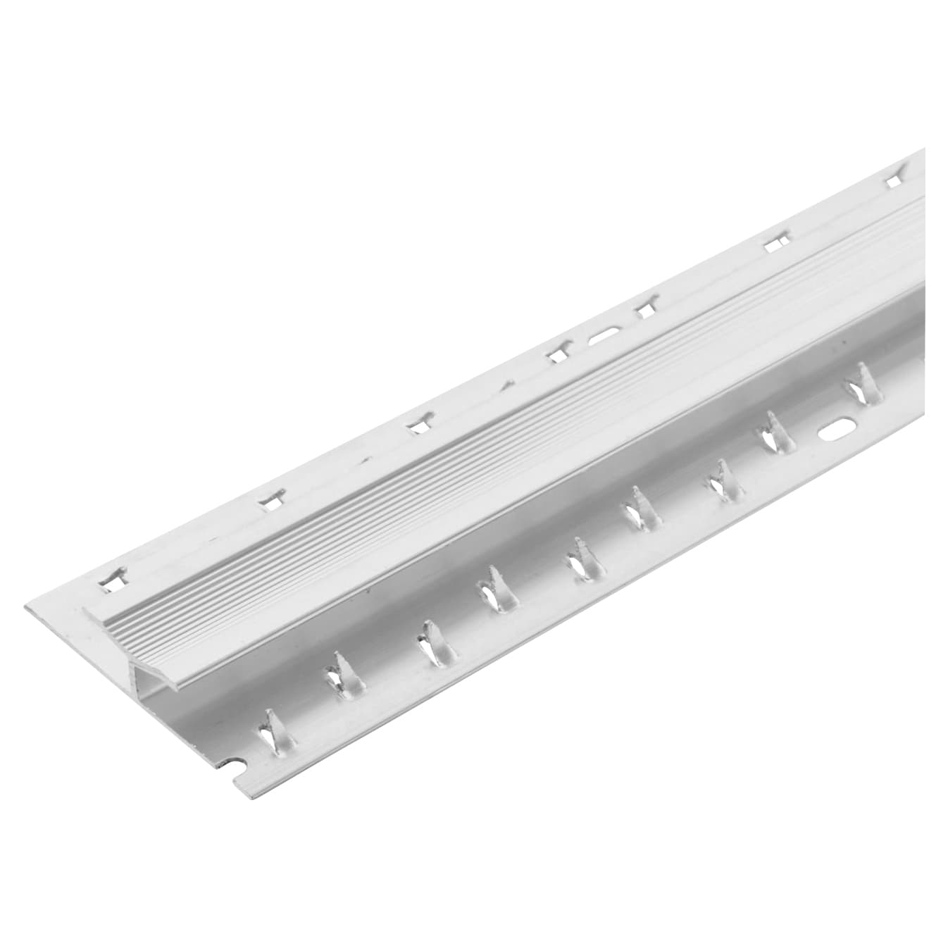 Dual Edge Door Bar Carpet Trim - 900mm Length - Satin Anodised Aluminium - view 2