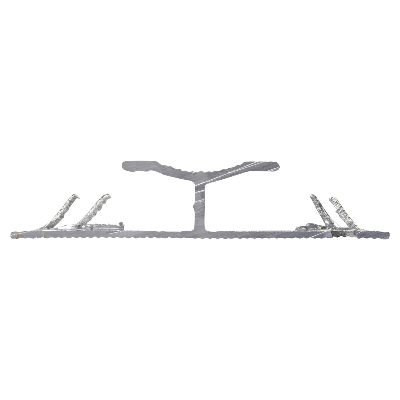 Dual Edge Door Bar Carpet Trim - 900mm Length - Satin Anodised Aluminium - view 4