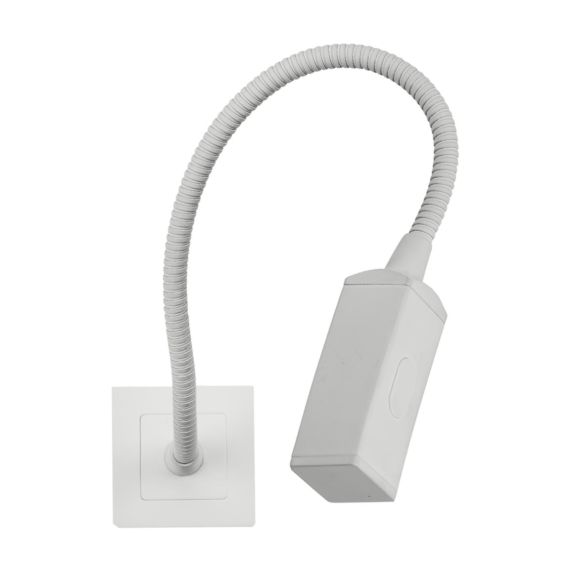 2W Flexi Reading Light Euro Module - 3000K Warm White - White - view 2