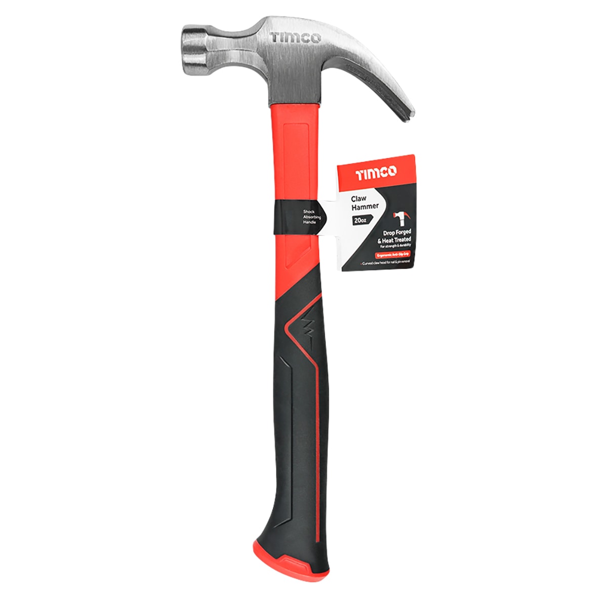 Fibreglass Curved Claw Hammer - 20oz - view 2