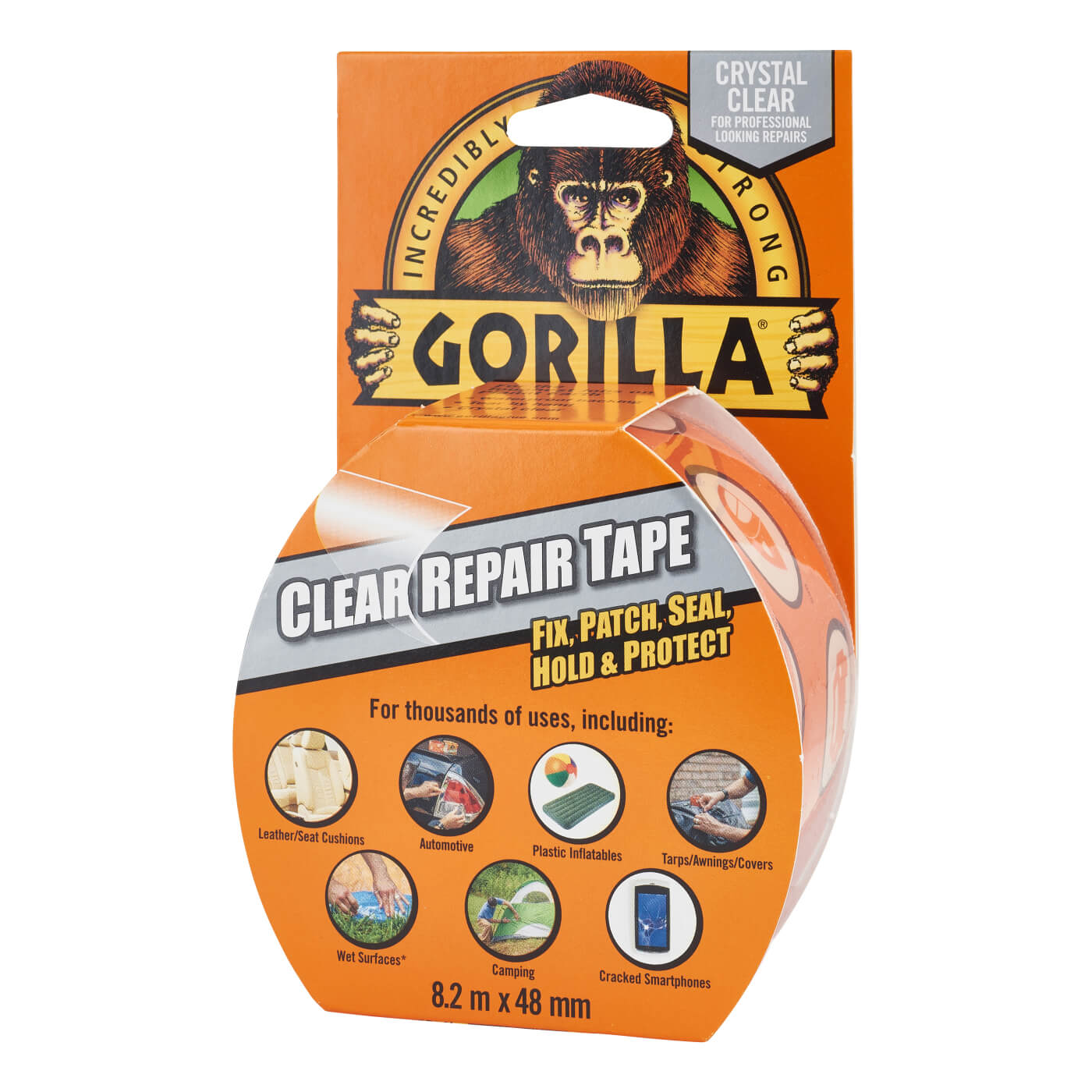 Repair Tape - 48mm x 8m - Clear - view 2