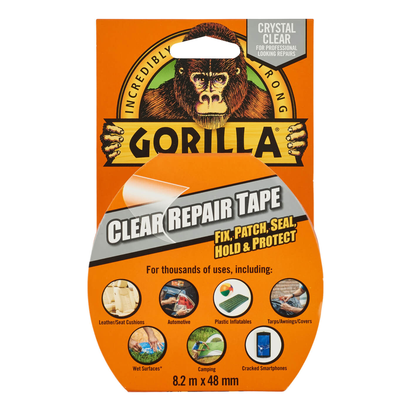 Repair Tape - 48mm x 8m - Clear - view 4