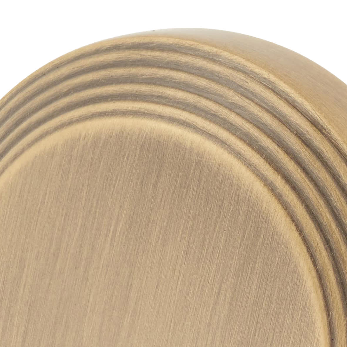 Marcus Ridge Round Cabinet Knob - 38mm Diameter - Antique Brass - view 5