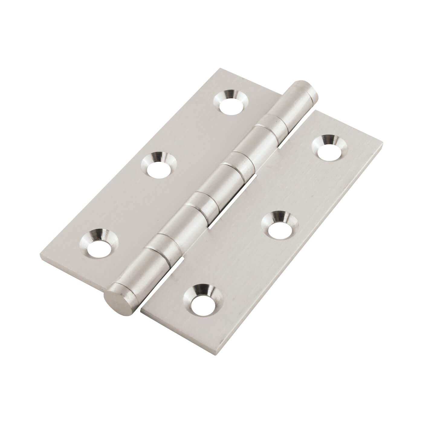 Satin Chrome Victorian Straight Latch Door Handles Pack - view 5