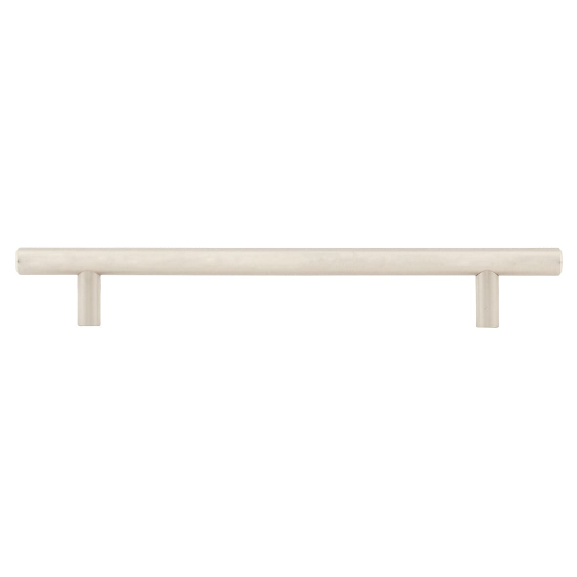 12mm T-Bar Cabinet Pull Handle - 160mm Centres - Satin Nickel - view 2