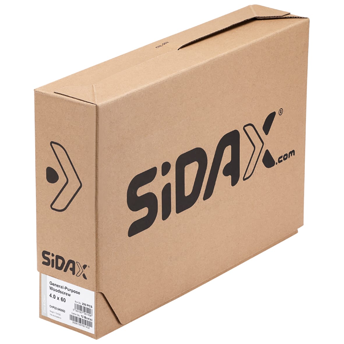 General Purpose Pozi Countersunk Chipboard Wood Screws - 4.0 x 60mm - Zinc Plated - Pk of 200 - view 4