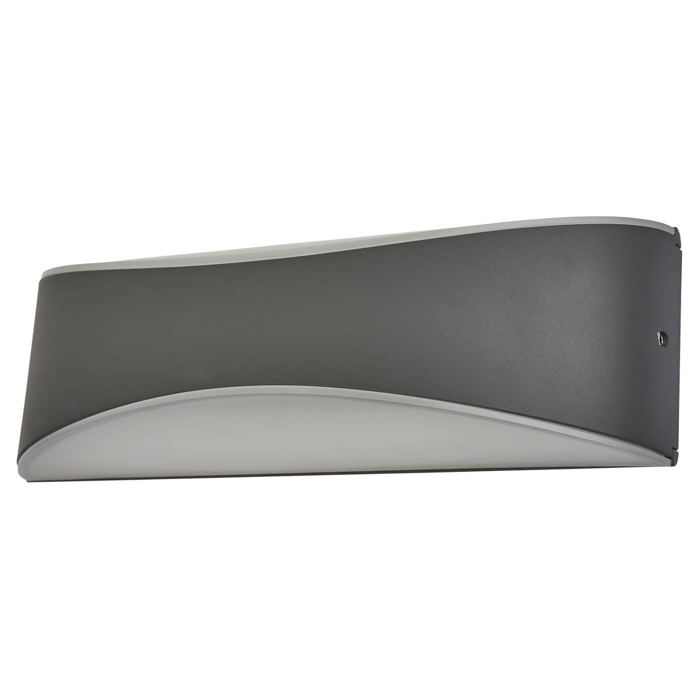 LED Wave 7W LED Outdoor Up & Down Wall Light - - 3000K Warm White - Dark Grey - view 2