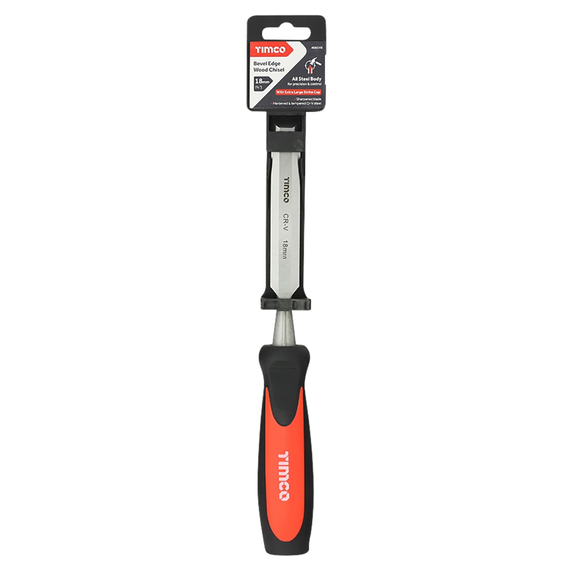 Bevel Edge Wood Chisel - 18mm Blade Width - view 2