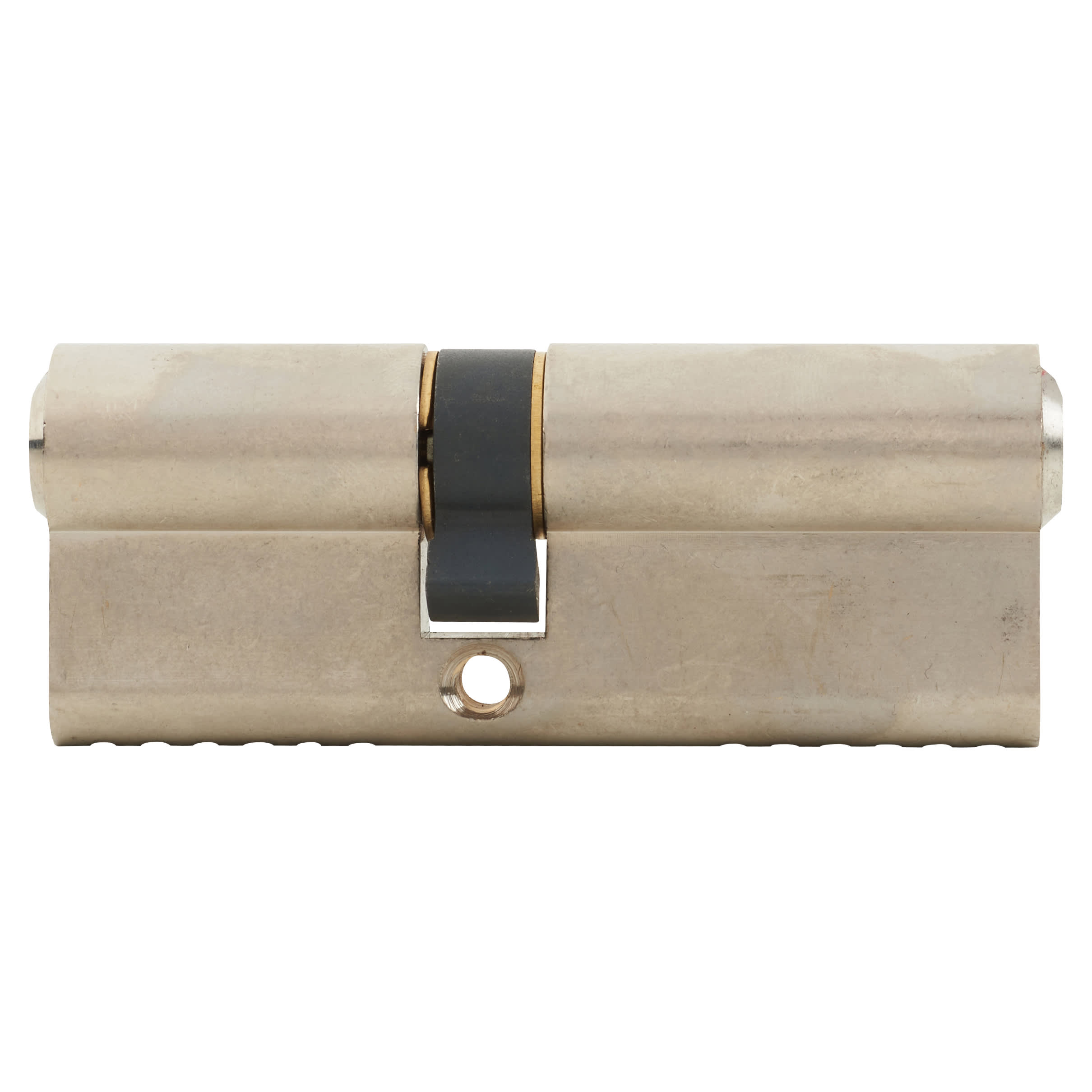 6 Pin 80mm Euro Double Cylinder - 35 + 45mm - Satin Nickel - Keyed to Differ - view 2