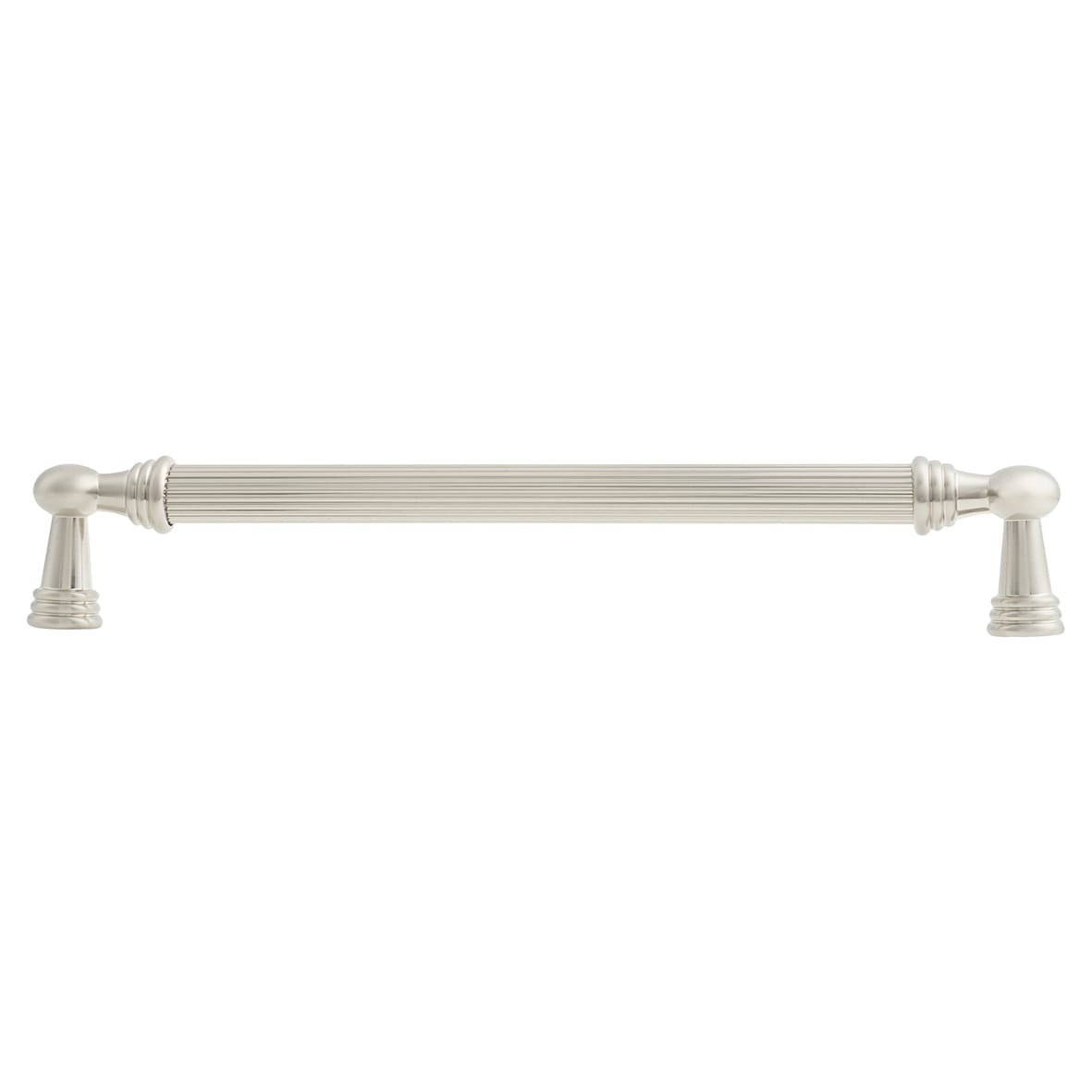 Whitby Lines 10mm T-Bar Cabinet Pull Handle - 192mm Centres - Satin Nickel - view 2
