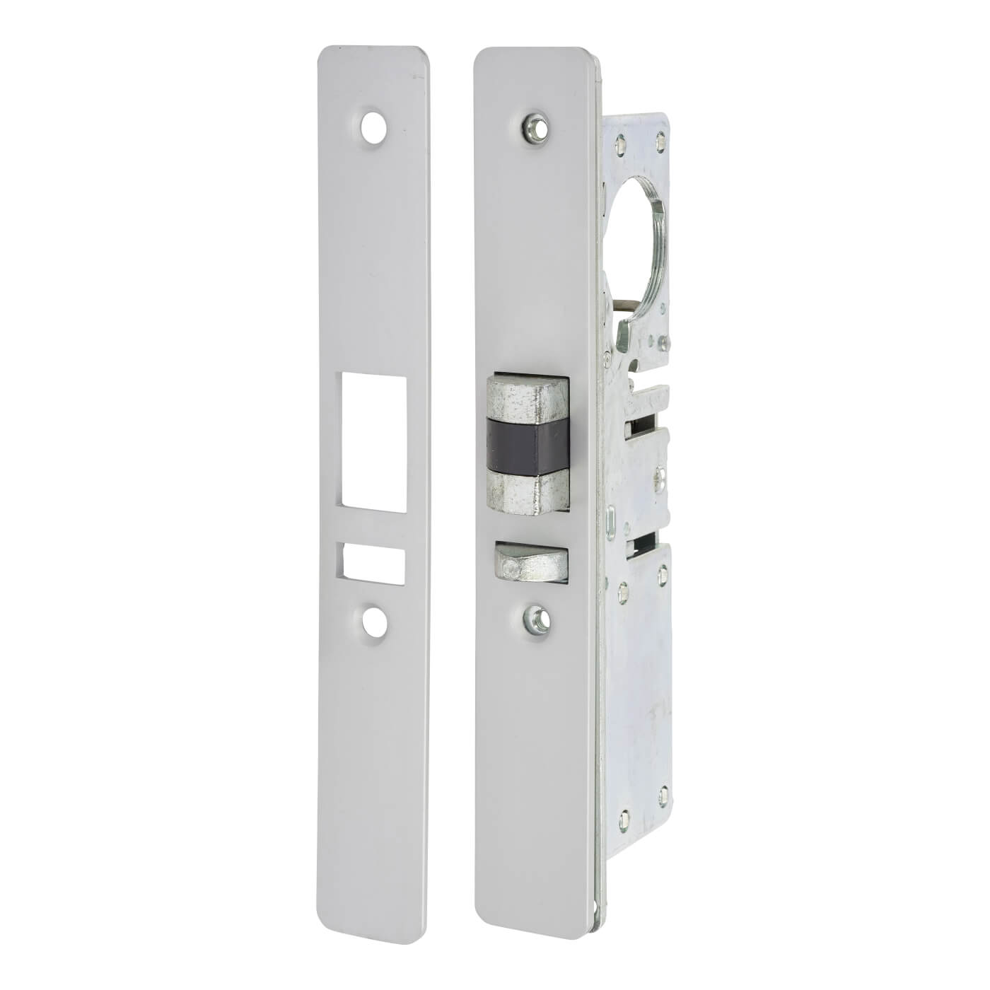 ANSI Deadlatch - 25mm Backset - Left Hand - Satin Stainless Steel - view 2