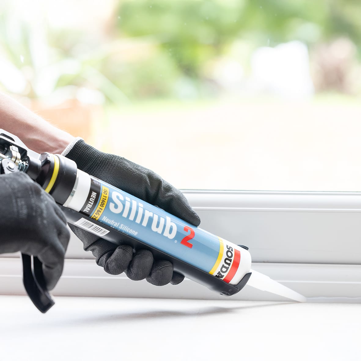 Silirub 2 Neutral Silicone Sealant - 300ml - Black - view 2