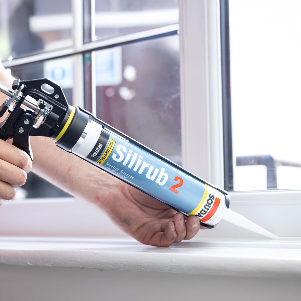 Silirub 2 Neutral Silicone Sealant - 300ml - Black - view 5