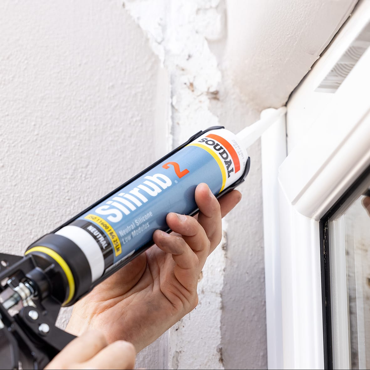 Silirub 2 Neutral Silicone Sealant - 300ml - Black - view 6