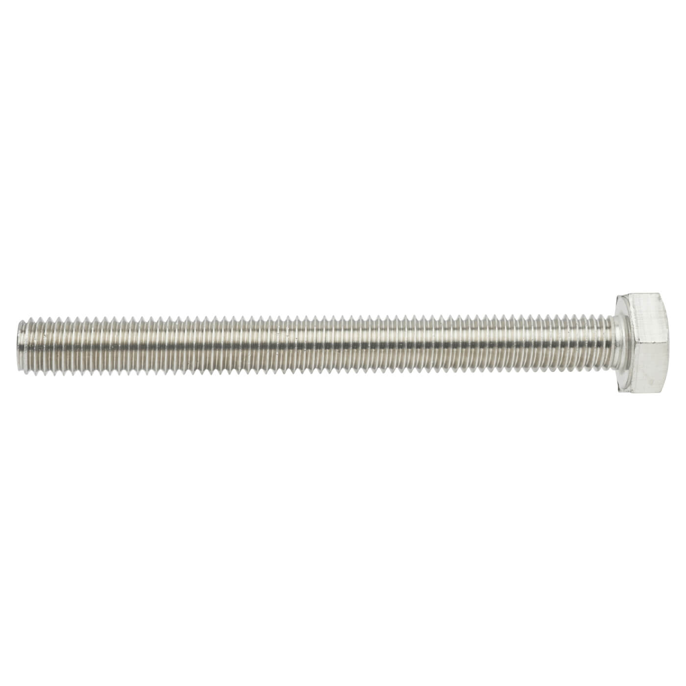 Hex Set Screw - M10 x 100mm - A2 Stainless Steel - Pack of 5 - view 3