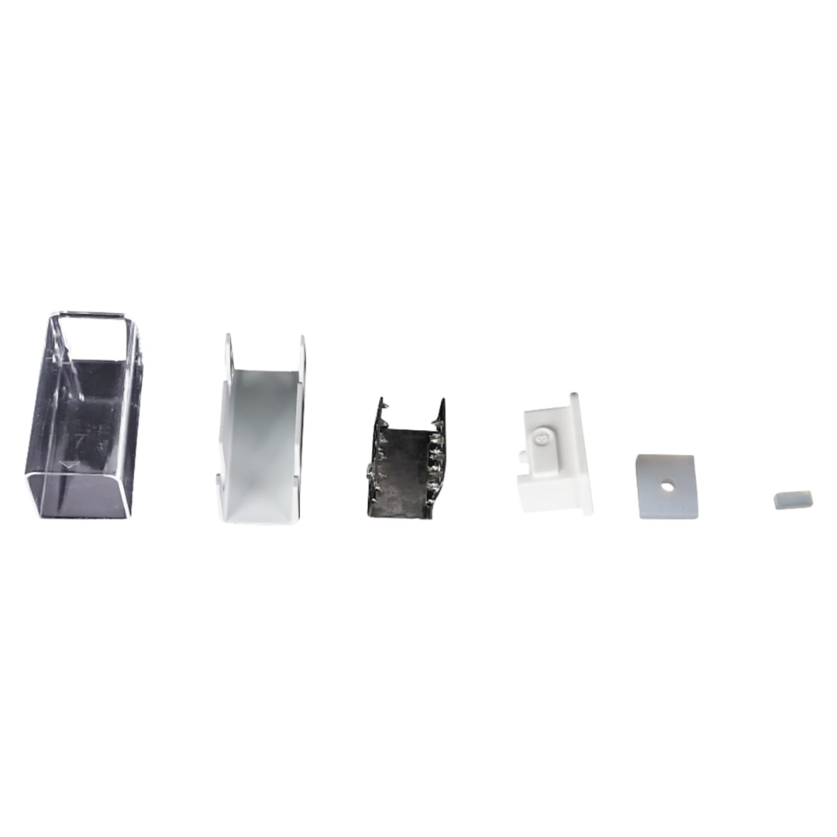 LED Soldering Free End Cap for 12 x 17mm Side Bend Neon Strip Light - view 2