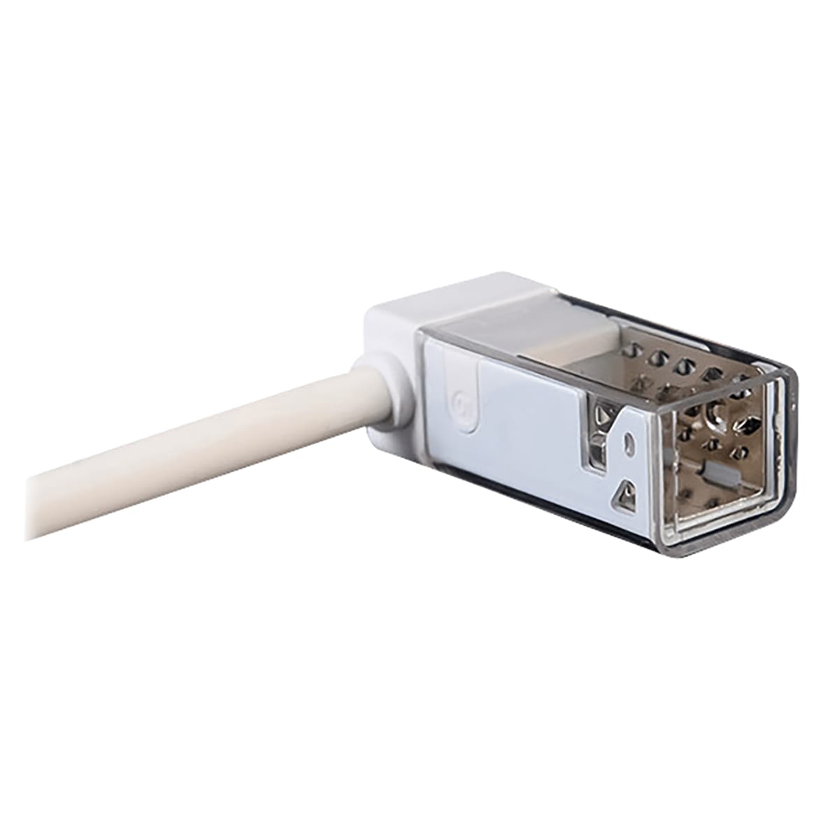 LED Soldering Free Left End Outlet Connector for 12 x 17mm Side Bend Neon Strip Light - view 3