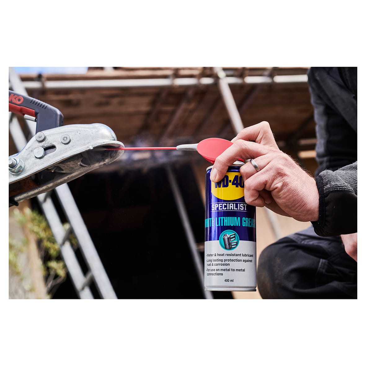WD-40 High Performance White Lithium Grease - 250ml - view 5