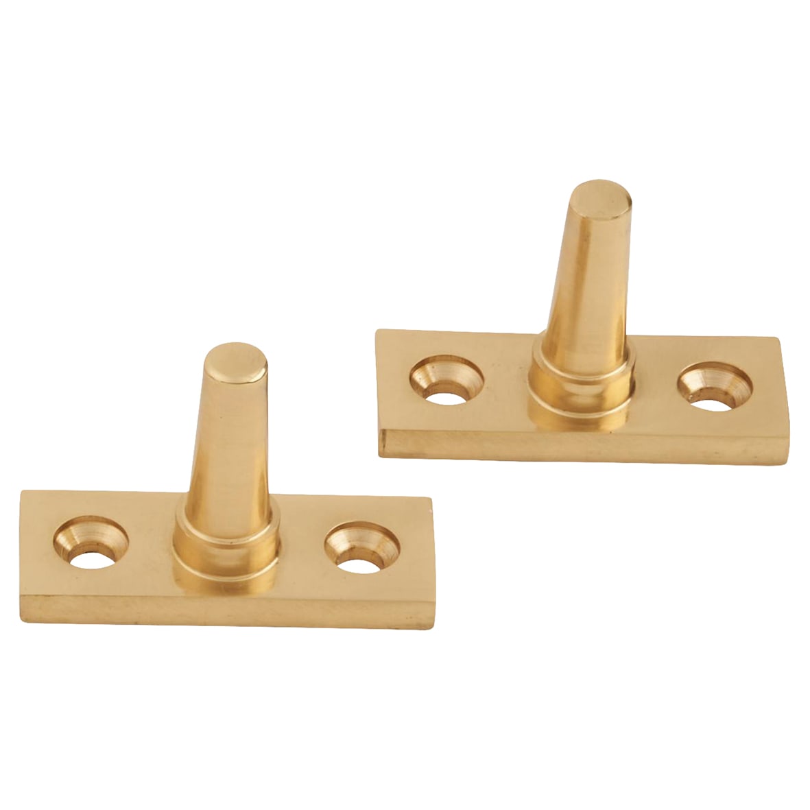 Victorian Casement Window Stay - 10"/264mm Length - Polished Brass - view 3