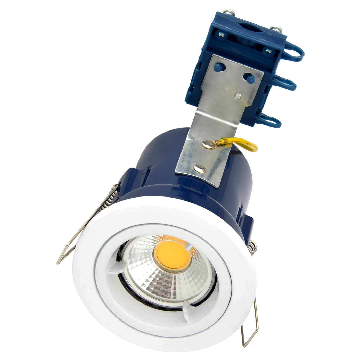 Forum Electralite Yate 50W IP20 Fire Rated LED Fixed Downlight - White - view 2