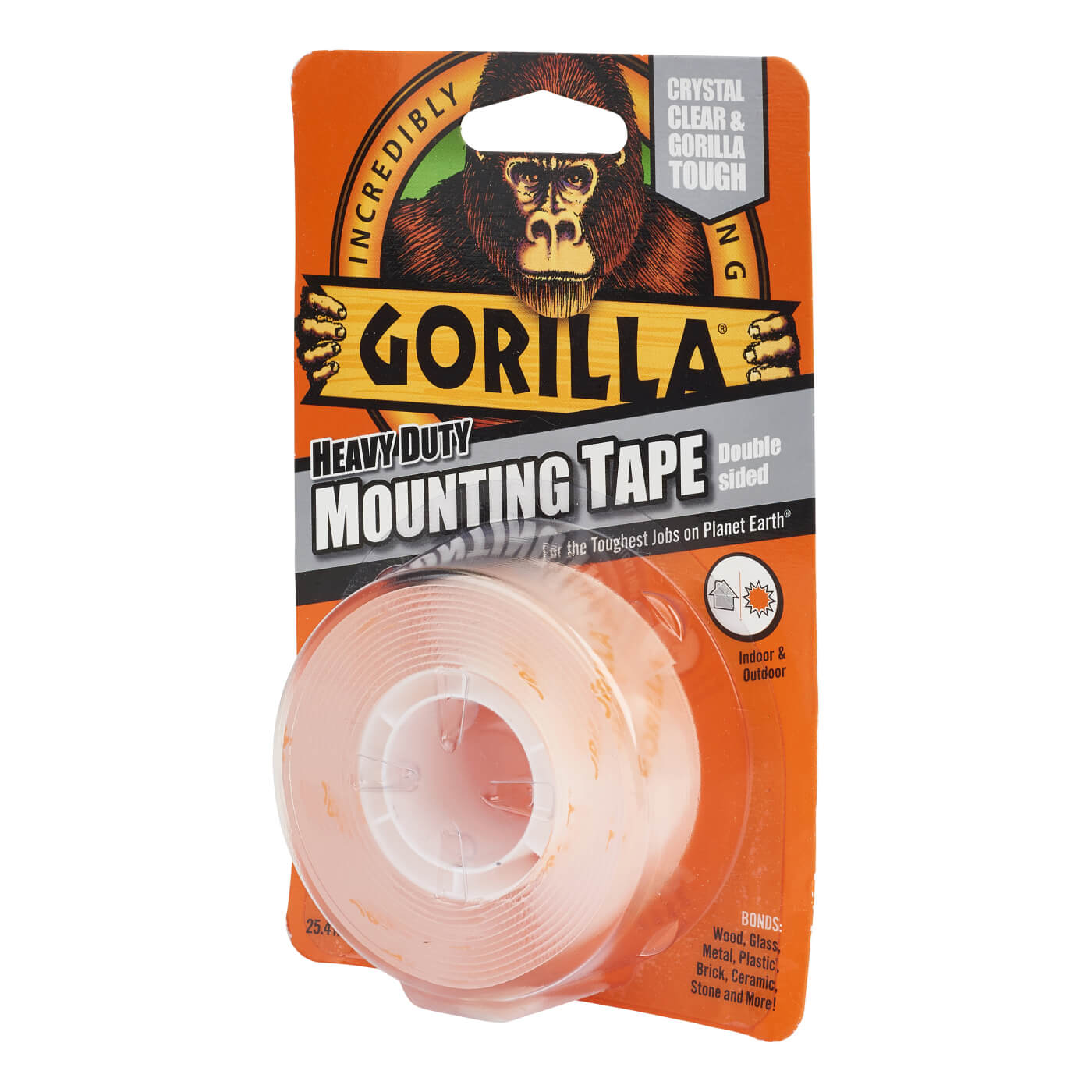 Heavy Duty Double Sided Mounting Tape - 25mm x 1.5m - Clear - view 3