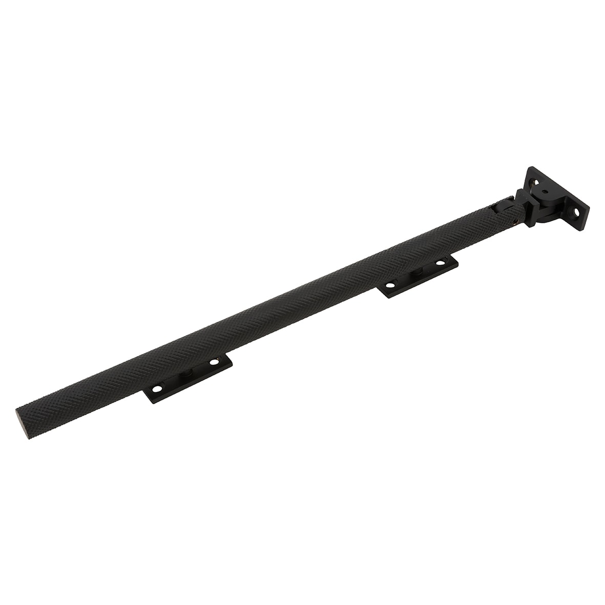 Willow Knurled Casement Window Stay - 10"/250mm Length - Matt Black - view 2
