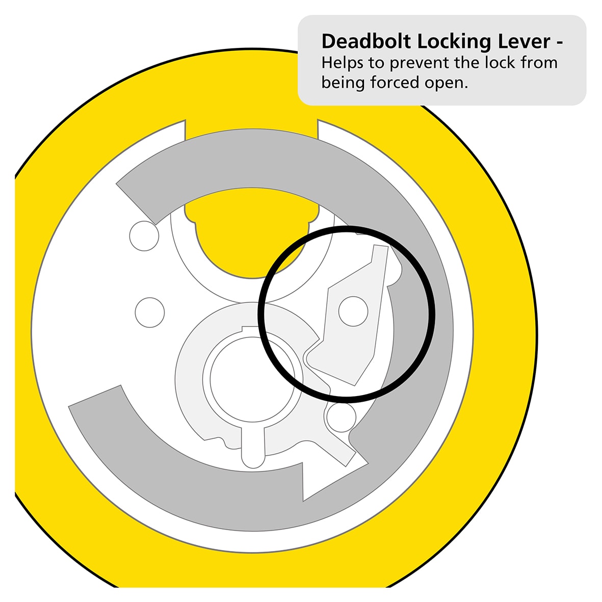 Disc Padlock - 70mm Body - 17.5 x 22mm Shackle - Polished Stainless Steel - view 3
