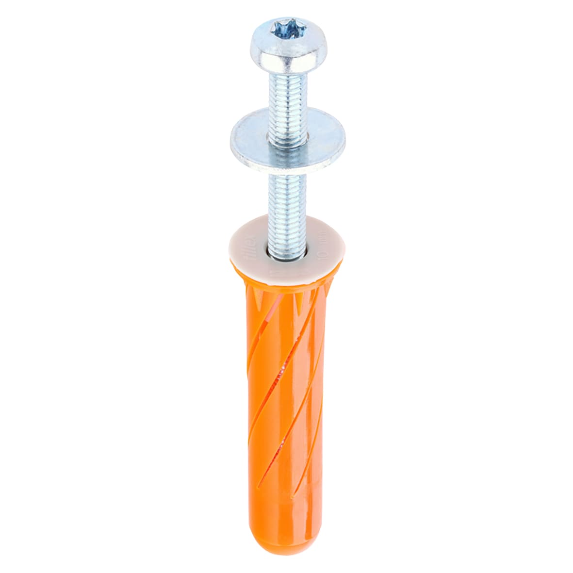 Stella Fixing Wall Anchor - M5 x 80mm - Red - view 2