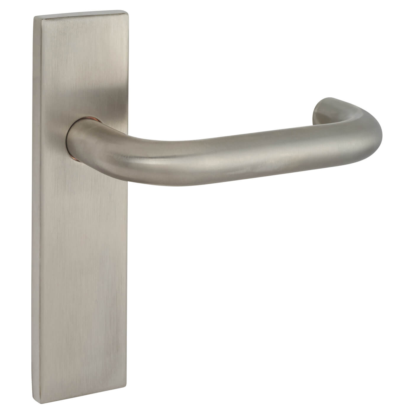 Satin Stainless Steel 19mm Return to Door Latch Door Handles - Square - 171 x 44mm - view 3