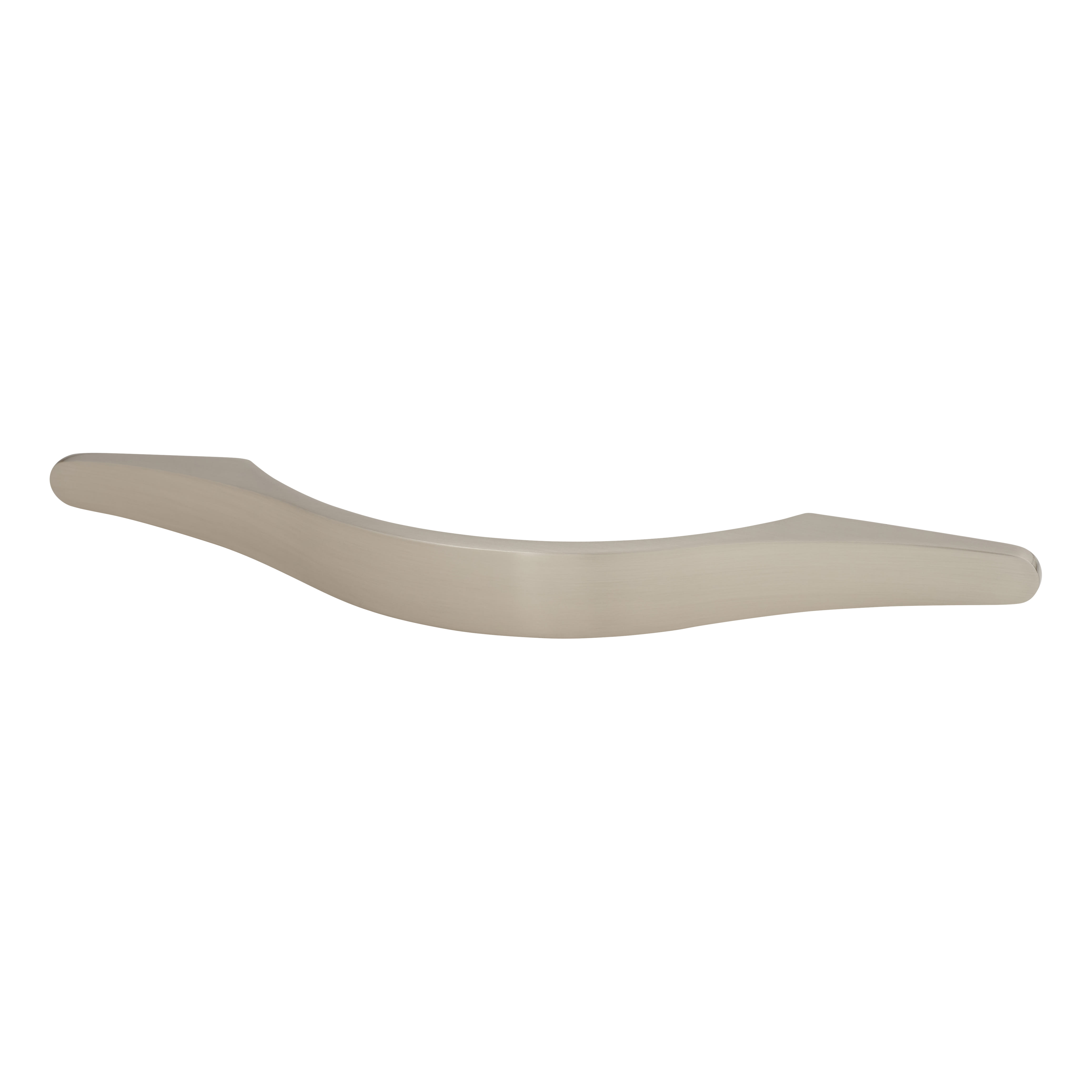 Crofts & Assinder Malvern Bow Cabinet Pull Handle - 128mm Centres - Brushed Nickel - view 2