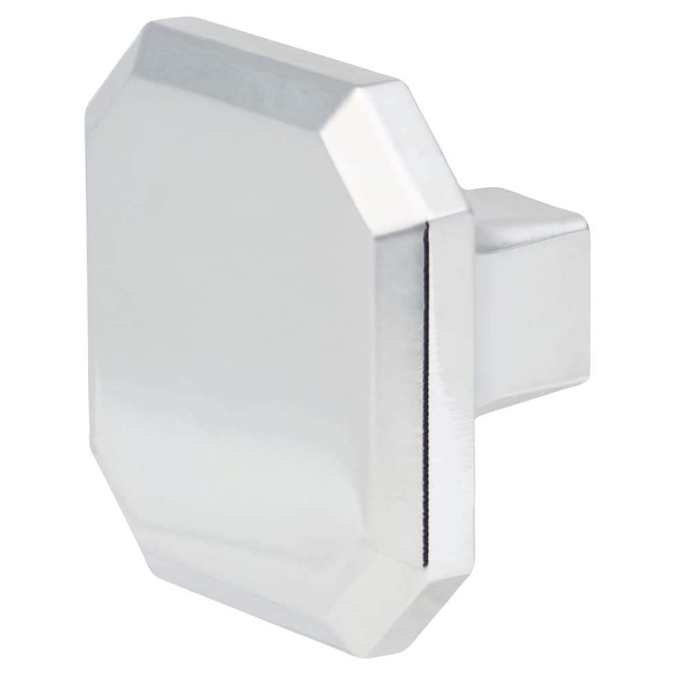 Crofts & Assinder Corbusier Square Cabinet Knob - 34 x 34mm - Polished Chrome - view 2
