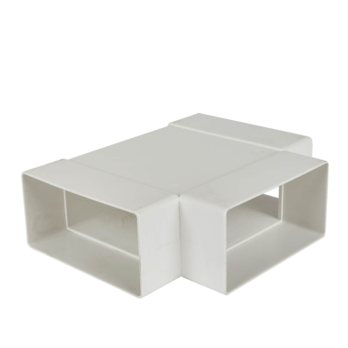 Horizontal Tee Piece - 110 x 54mm - White - view 2