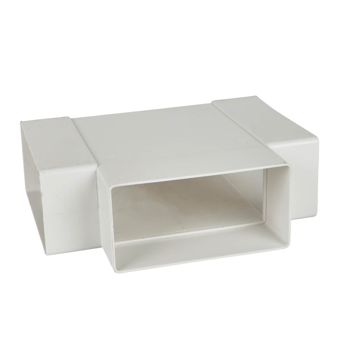 Horizontal Tee Piece - 110 x 54mm - White - view 3