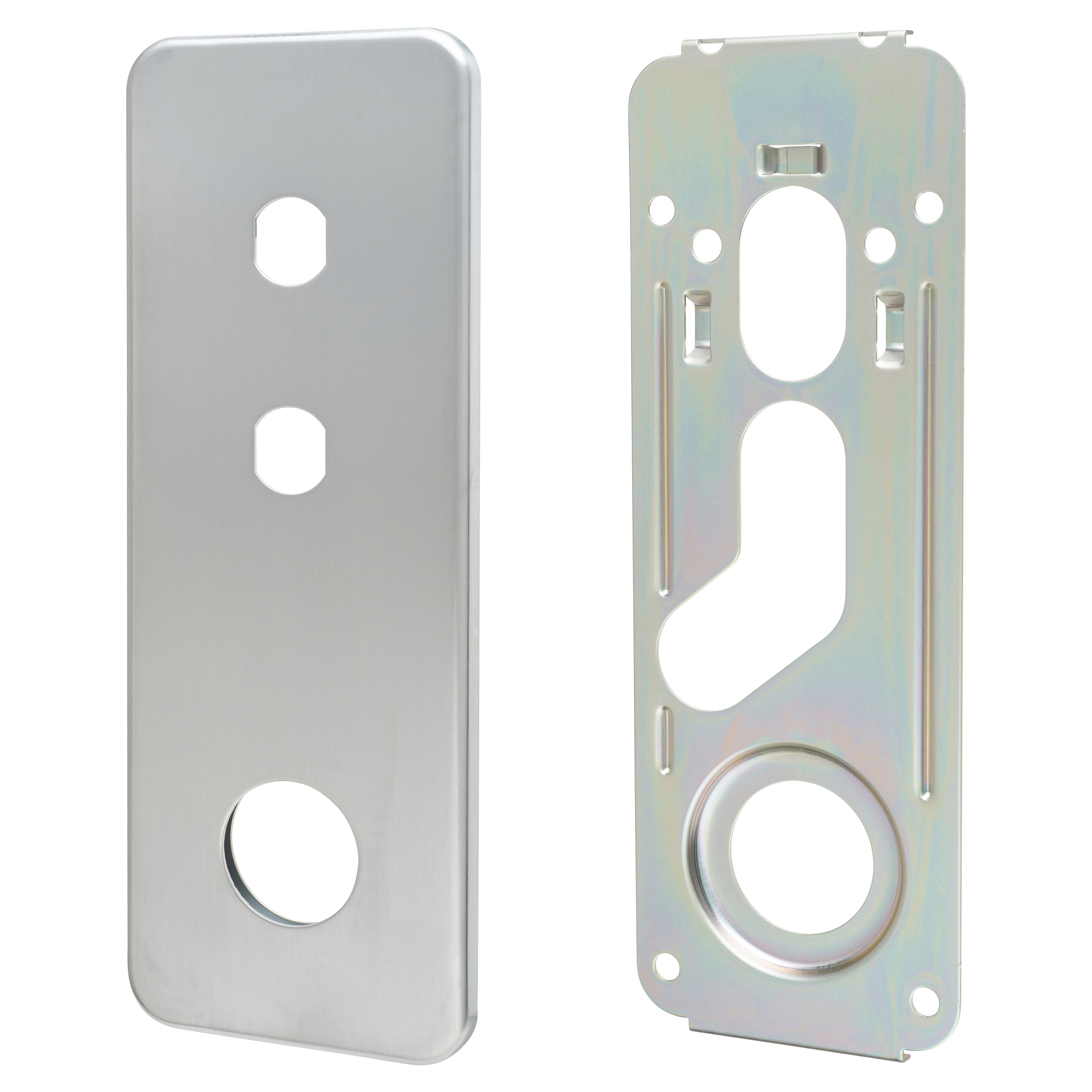 Unican 1000-4 1041 Heavy Duty Push Button Code Lock & Latch - Holdback Option - Sat Chrome - view 3